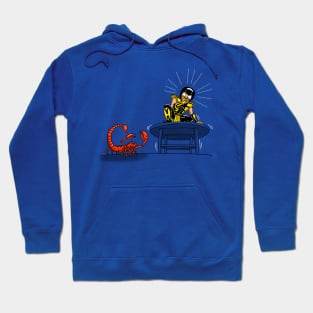 Arachnophobia Funny Video Game Cartoon Hoodie